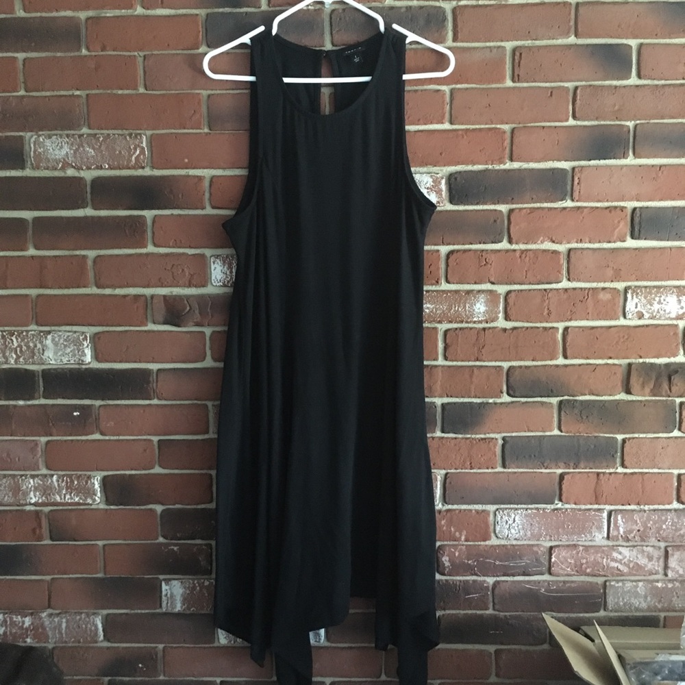 Torrid Sleeveless Asymmetrical Hem Dress